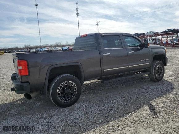 2015 GMC Sierra 2500HD available WiFi Denali with VIN 1GT120E84FF535352, listed as a Copart auction lot 46753315 with NaN miles and Salvage Title. Bid and sale history available at carsss.com. Image 3.