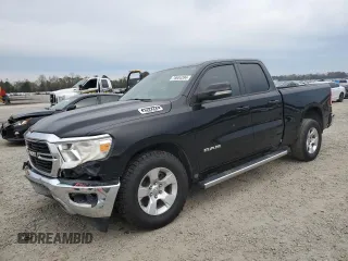 2021 Ram 1500 Big Horn z VIN 1C6RREBT7MN630115, wystawiony jako Copart lot #78604394 z przebiegiem 91 904 mil mil oraz Szkoda całkowita • Salvage title. Historia ofert i sprzedaży dostępna na DreamBid. Obrazek 1.