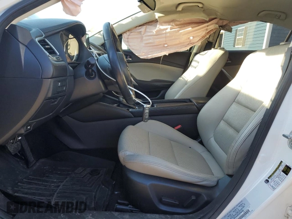 2017 Mazda Mazda6 Touring with VIN JM1GL1V55H1110029, listed as a Copart auction lot 83949004 with 81,996 mi miles and Salvage Title. Bid and sale history available at carsss.com. Image 7.