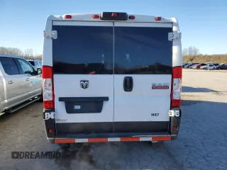 2021 Ram ProMaster Cargo with VIN 3C6LRVVG5ME584678, listed as a Copart auction lot 81923054 with 90,488 mi miles and Salvage Title. Bid and sale history available at DreamBid. Image 6.