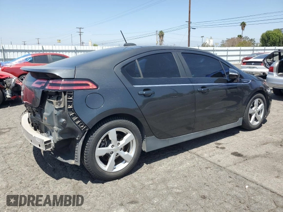 2015 Chevrolet Volt with VIN 1G1RD6E41FU103724, listed as a Copart auction lot 52907125 with 98,908 mi miles and Salvage Title. Bid and sale history available at carsss.com. Image 3.