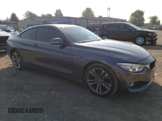 2016 BMW 4 Series 428i xDrive with VIN WBA3N9C53GK251004, listed as a Copart auction lot 58945725 with 111,619 mi miles and Salvage title. Bid and sale history available at DreamBid. Image 4.