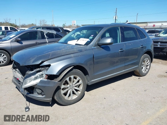 2013 Audi Q5 Premium with VIN WA1CFAFP7DA009262, listed as a IAAI auction lot 41730275 with 136,831 mi miles. Bid and sale history available at carsss.com. Image 17.