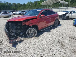 2024 Mercedes-Benz GLE 53 AMG with VIN 4JGFD6BB1RB082835, listed as a Copart auction lot 57297125 with 14,659 mi miles and Salvage title. Bid and sale history available at DreamBid. Image 1.