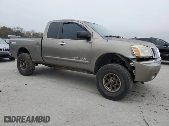 2006 Nissan Titan SE with VIN 1N6BA06B06N520366, listed as a Copart auction lot 79170324 with 238,723 mi miles and Clean title. Bid and sale history available at DreamBid. Image 4.