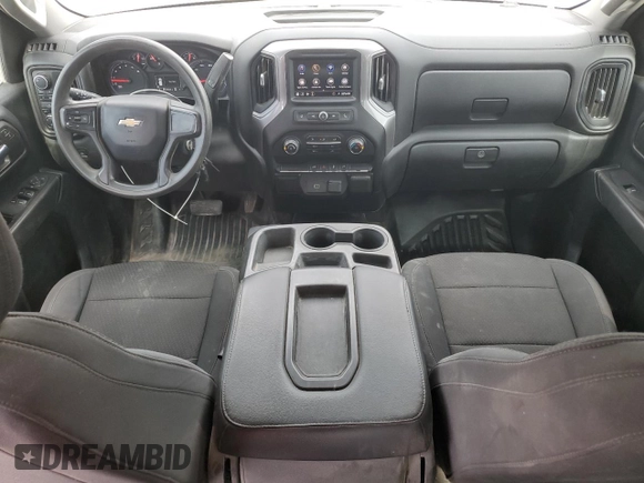 2020 Chevrolet Silverado 1500 Work Truck with VIN 1GCRYAEF0LZ166814, listed as a Copart auction lot 44057915 with 105,084 mi miles and Clean Title. Bid and sale history available at carsss.com. Image 8.