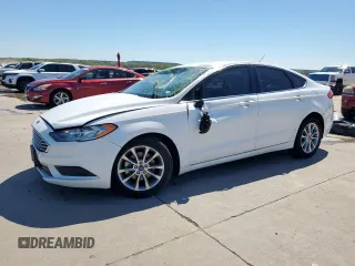 2017 Ford Fusion SE with VIN 3FA6P0H73HR412986, listed as a Copart auction lot 50224365 with 136,612 mi miles and Salvage Title. Bid and sale history available at DreamBid. Image 1.