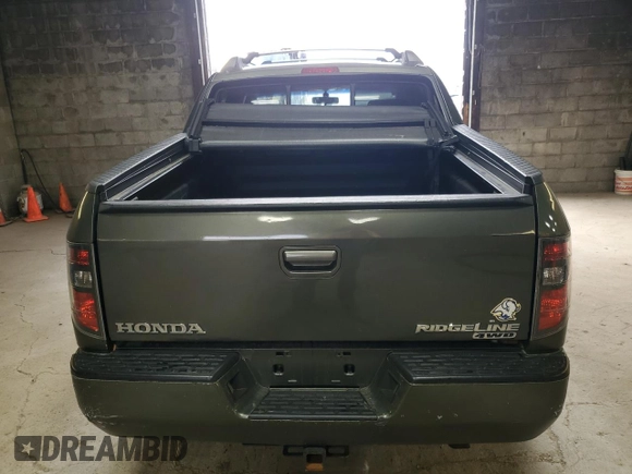 2006 Honda Ridgeline RTL with VIN 2HJYK16546H527657, listed as a Copart auction lot 77819454 with 0 mi miles and Salvage Title. Bid and sale history available at carsss.com. Image 6.