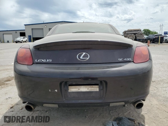 2002 Lexus SC 430 z VIN JTHFN48Y820017434, wystawiony jako Copart lot #56757195 z przebiegiem 148 382 mil mil oraz Szkoda całkowita • Salvage title. Historia ofert i sprzedaży dostępna na DreamBid. Obrazek 6.