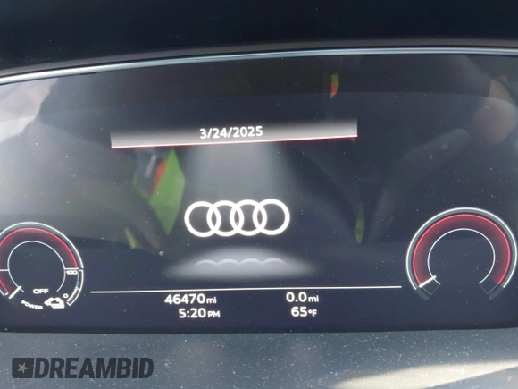 2021 Audi e-tron Premium with VIN WA1AAAGE5MB013159, listed as a IAAI auction lot 41875335 with 46,471 mi miles. Bid and sale history available at carsss.com. Image 7.