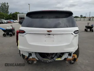 2024 Cadillac XT6 FWD Luxury with VIN 1GYKPAR47RZ746965, listed as a Copart auction lot 78839094 with 3,908 mi miles and Salvage Title. Bid and sale history available at carsss.com. Image 6.