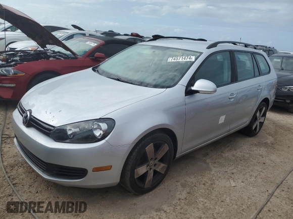 2013 Volkswagen Jetta S with VIN 3VWKP7AJ9DM629678, listed as a Copart auction lot 74571474 with 123,807 mi miles and Non repairable. Bid and sale history available at DreamBid. Image 1.