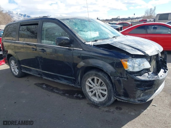 2019 Dodge Grand Caravan SXT with VIN 2C4RDGCG1KR591056, listed as a IAAI auction lot 41562752 with 62,104 mi miles. Bid and sale history available at carsss.com. Image 1.