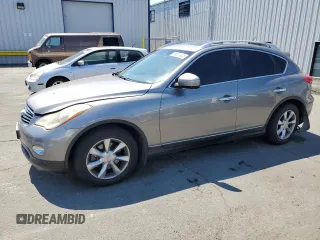 2008 Infiniti EX Journey with VIN JNKAJ09F08M360039, listed as a Copart auction lot 64832475 with 117,699 mi miles and Salvage title. Bid and sale history available at DreamBid. Image 1.