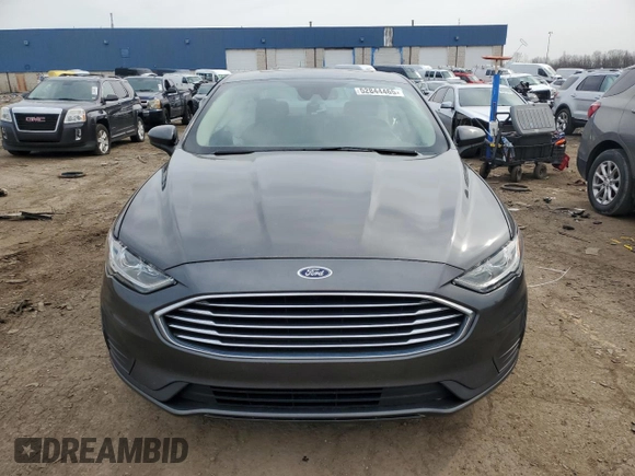 2020 Ford Fusion SE with VIN 3FA6P0HD7LR227693, listed as a Copart auction lot 52844465 with 53,361 mi miles and Salvage Title. Bid and sale history available at DreamBid. Image 5.