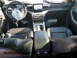 2021 Ford Explorer XLT with VIN 1FMSK7DH2MGC06991, listed as a Copart auction lot 48494615 with 61,222 mi miles and Salvage Title. Bid and sale history available at carsss.com. Image 8.