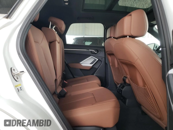 2023 Audi Q3 S line Premium with VIN WA1DECF31P1104632, listed as a Copart auction lot 50983105 with 17,579 mi miles and Salvage title. Bid and sale history available at DreamBid. Image 11.