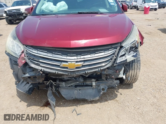 2016 Chevrolet Traverse LT with VIN 1GNKRGKD0GJ185766, listed as a IAAI auction lot 42215530 with 131,834 mi miles and . Bid and sale history available at DreamBid. Image 6.