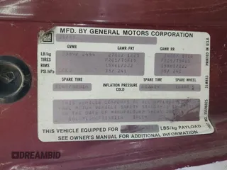 1985 Chevrolet Astro z VIN 1GCDM15N6FB158114, wystawiony jako Copart lot #58625295 z przebiegiem 97 643 mil mil oraz Czysty tytuł • Clean title. Historia ofert i sprzedaży dostępna na DreamBid. Obrazek 12.