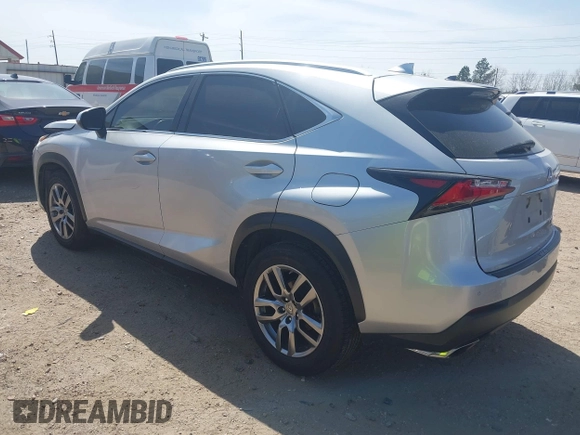 2016 Lexus NX 200t with VIN JTJYARBZ6G2035055, listed as a IAAI auction lot 41791657 with 162,532 mi miles. Bid and sale history available at carsss.com. Image 3.