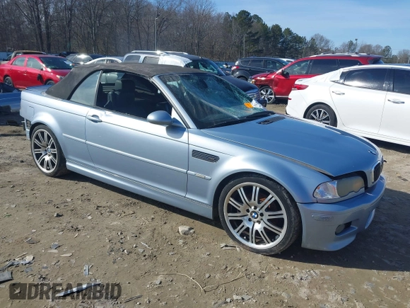 2002 BMW 3 Series M3 with VIN WBSBR934X2EX23550, listed as a IAAI auction lot 41321304 with 273,926 mi miles. Bid and sale history available at carsss.com. Image 1.