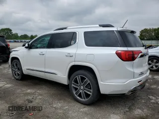 2017 GMC Acadia Denali with VIN 1GKKNXLS8HZ322669, listed as a Copart auction lot 58723575 with 76,872 mi miles and Salvage title. Bid and sale history available at DreamBid. Image 2.