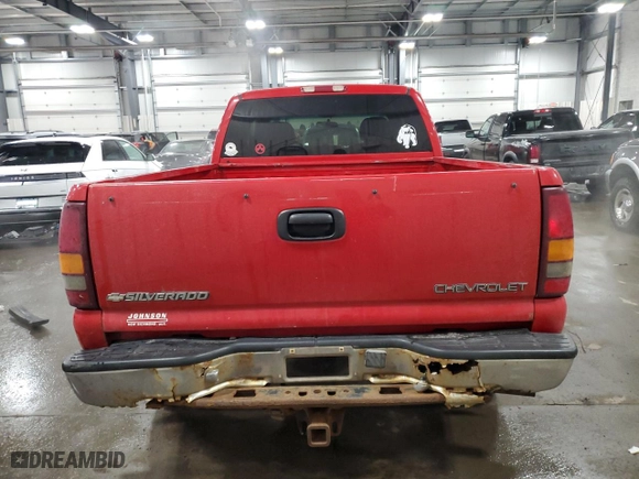 2001 Chevrolet Silverado 1500 LT with VIN 1GCEK19TX1E212461, listed as a Copart auction lot 45410455 with 228,556 mi miles and Clean Title. Bid and sale history available at carsss.com. Image 6.