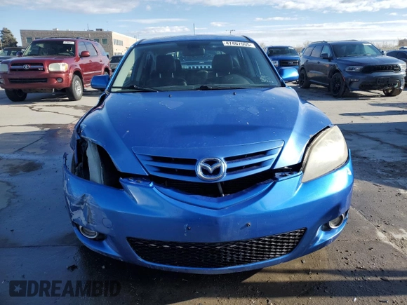 2006 Mazda 3 S Grand Touring with VIN JM1BK344461407128, listed as a Copart auction lot 47407555 with 192,161 mi miles and Salvage Title. Bid and sale history available at DreamBid. Image 5.