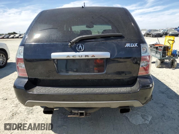 2006 Acura MDX Touring w/Navi with VIN 2HNYD18816H549468, listed as a Copart auction lot 60928304 with 193,769 mi miles and Salvage Title. Bid and sale history available at carsss.com. Image 6.