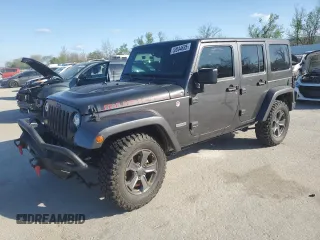2017 Jeep Wrangler Unlimited Rubicon z VIN 1C4BJWFGXHL737844, wystawiony jako Copart lot #53044635 z przebiegiem 49 286 mil mil oraz Czysty tytuł • Clean title. Historia ofert i sprzedaży dostępna na DreamBid. Obrazek 1.