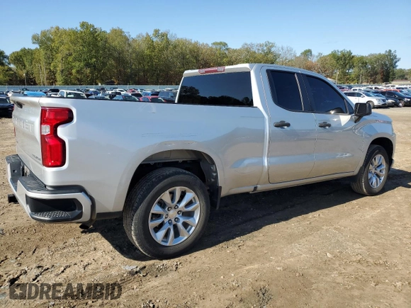2020 Chevrolet Silverado 1500 Custom with VIN 1GCRWBEH7LZ248973, listed as a Copart auction lot 79265804 with 82,755 mi miles and Salvage Title. Bid and sale history available at carsss.com. Image 3.