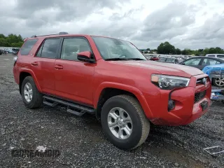 2023 Toyota 4Runner SR5 with VIN JTEMU5JR7P6167782, listed as a Copart auction lot 57796595 with 26,743 mi miles and Salvage title. Bid and sale history available at DreamBid. Image 4.