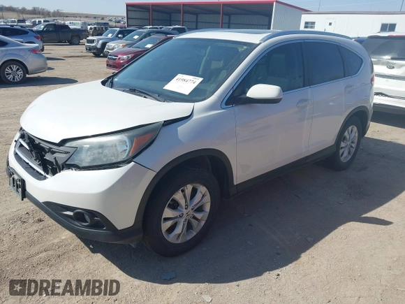 2013 Honda CR-V EX-L with VIN 5J6RM4H73DL009567, listed as a IAAI auction lot 41984774 with 176,129 mi miles. Bid and sale history available at carsss.com. Image 18.