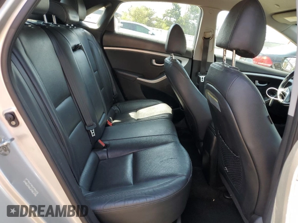 2014 Hyundai Elantra GT with VIN KMHD35LH6EU224649, listed as a Copart auction lot 53884225 with 126,050 mi miles and Salvage Title. Bid and sale history available at carsss.com. Image 10.
