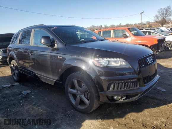 2015 Audi Q7 3.0T S line Prestige with VIN WA1DGAFE3FD022348, listed as a Copart auction lot 45171515 with 138,162 mi miles and Clean Title. Bid and sale history available at carsss.com. Image 4.