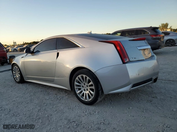 2011 Cadillac CTS Coupe with VIN 1G6DA1ED0B0165522, listed as a Copart auction lot 82597524 with 120,966 mi miles and Salvage Title. Bid and sale history available at carsss.com. Image 2.