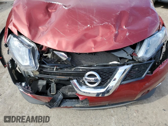 2016 Nissan Rogue SL with VIN 5N1AT2MV6GC865685, listed as a Copart auction lot 52128765 with 150,860 mi miles and Salvage Title. Bid and sale history available at DreamBid. Image 12.