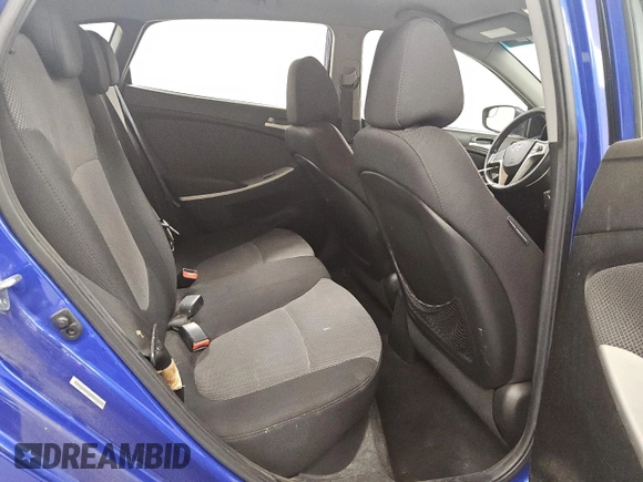 2014 Hyundai Accent GS z VIN KMHCT5AE0EU141822, wystawiony jako Copart lot #54233245 z przebiegiem 137 510 mil mil oraz Czysty tytuł • Clean title. Historia ofert i sprzedaży dostępna na DreamBid. Obrazek 10.
