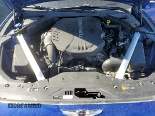 2019 Genesis G70 Advanced with VIN KMTG34LE2KU017061, listed as a Copart auction lot 46346405 with 95,592 mi miles and Salvage title. Bid and sale history available at DreamBid. Image 11.