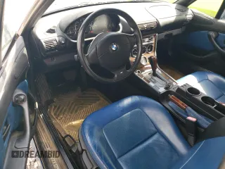 2000 BMW Z3 2.5L with VIN 4USCH9344YLG05011, listed as a Copart auction lot 73979264 with 91,684 mi miles and Salvage Title. Bid and sale history available at carsss.com. Image 8.
