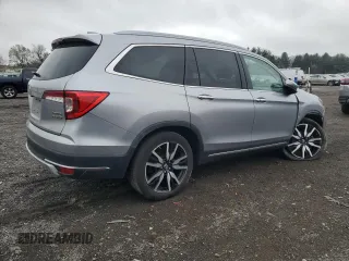 2019 Honda Pilot Touring 7-Passenger with VIN 5FNYF6H69KB064507, listed as a Copart auction lot 51753475 with 0 mi miles and Salvage Title. Bid and sale history available at carsss.com. Image 3.