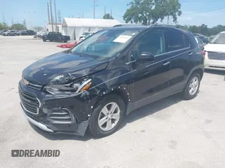 2018 Chevrolet Trax LT with VIN 3GNCJLSB9JL276974, listed as a IAAI auction lot 41959303 with 59,686 mi miles and . Bid and sale history available at carsss.com. Image 19.