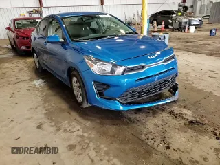 2022 Kia Rio S with VIN 3KPA24AD4NE452586, listed as a Copart auction lot 51971615 with 59,602 mi miles and Salvage Title. Bid and sale history available at carsss.com. Image 13.