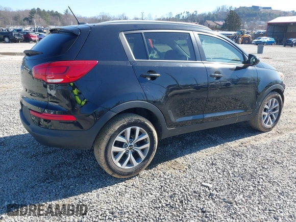 2016 Kia Sportage LX with VIN KNDPB3ACXG7825886, listed as a IAAI auction lot 41454209 with 167,778 mi miles. Bid and sale history available at carsss.com. Image 4.