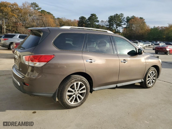 2016 Nissan Pathfinder S with VIN 5N1AR2MN1GC627211, listed as a Copart auction lot 84435404 with 127692 miles and Salvage Title. Bid and sale history available at carsss.com. Image 3.