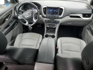 2022 GMC Terrain SLT with VIN 3GKALPEV0NL211156, listed as a Copart auction lot 55300465 with 57,319 mi miles and Salvage Title. Bid and sale history available at DreamBid. Image 8.