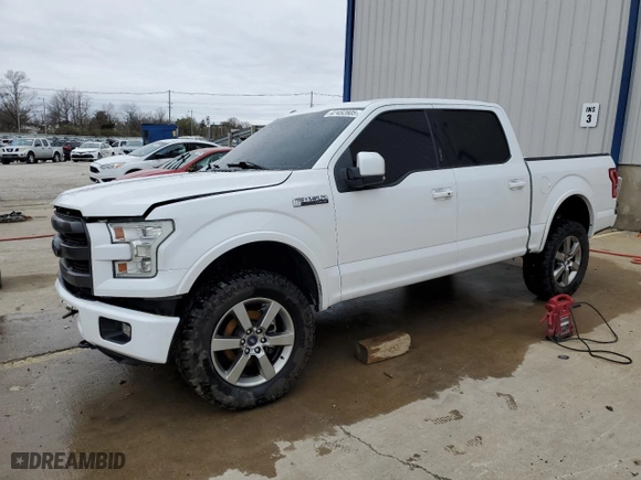2016 Ford F-150 XLT with VIN 1FTEW1EFXGFD38181, listed as a Copart auction lot 47452805 with 84,707 mi miles and Salvage Title. Bid and sale history available at carsss.com. Image 1.