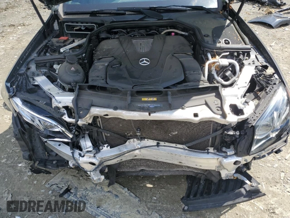 2017 Mercedes-Benz E 400 Luxury with VIN WDDZH6GB4HA202488, listed as a Copart auction lot 57050545 with 66,121 mi miles and Salvage title. Bid and sale history available at DreamBid. Image 11.