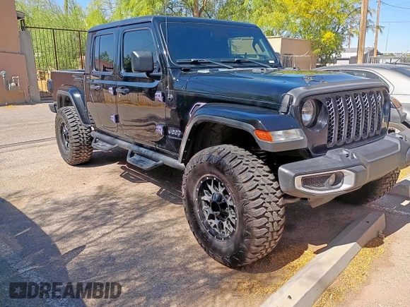 2021 Jeep Gladiator Sport S with VIN 1C6JJTAM3ML508267, listed as a Copart auction lot 60454685 with 77,688 mi miles and Clean title. Bid and sale history available at DreamBid. Image 1.