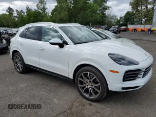 2021 Porsche Cayenne S with VIN WP1AB2AY5MDA27111, listed as a Copart auction lot 56602135 with 52,306 mi miles and Salvage title. Bid and sale history available at DreamBid. Image 4.